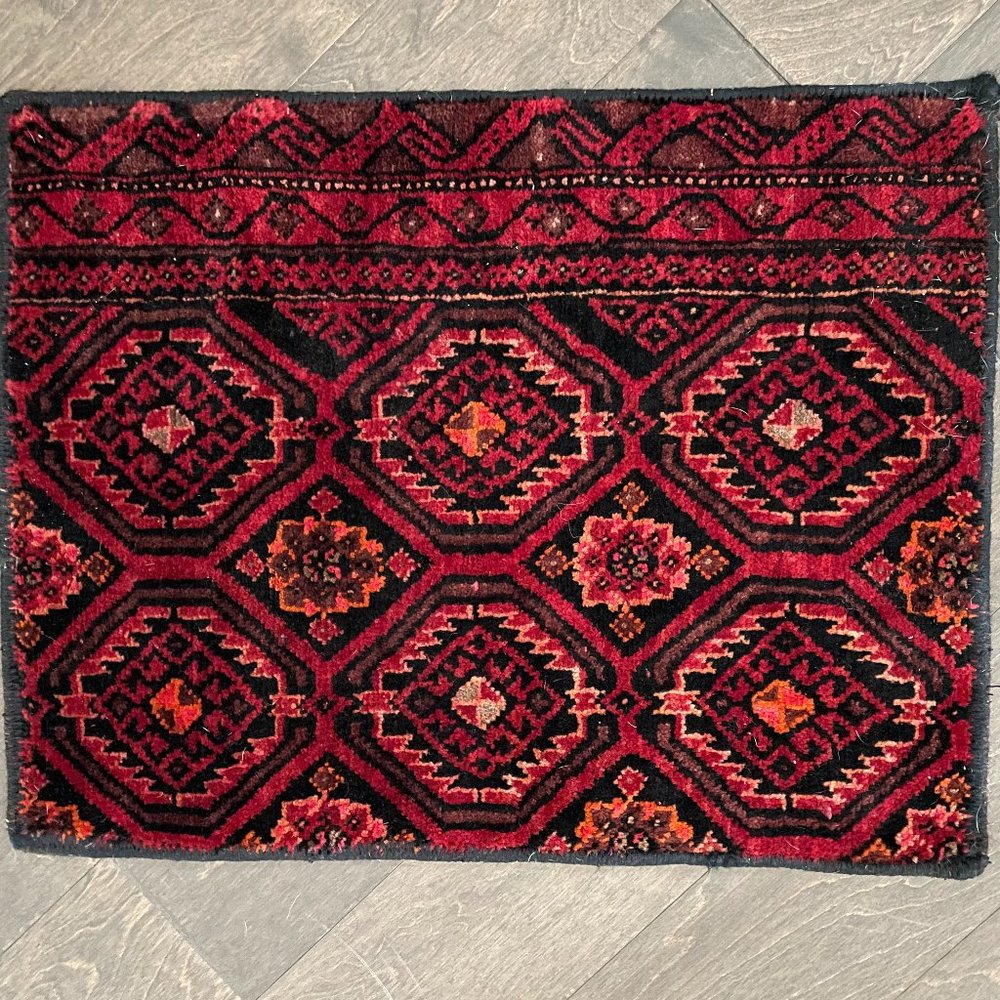 Antique vintage geometric kilim rug decor/accent rug/welcome mat